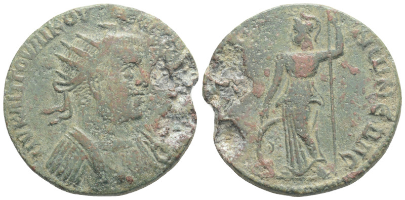 Valerian I (253-260 AD). AE30 (11,5 g, 28,3 mm.) Augusta, Cilicia,