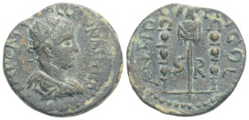 ROMAN PROVINCIAL PISIDIA. Antioch. Valerian I (253-260) 4,5 g. 21,7 mm.
