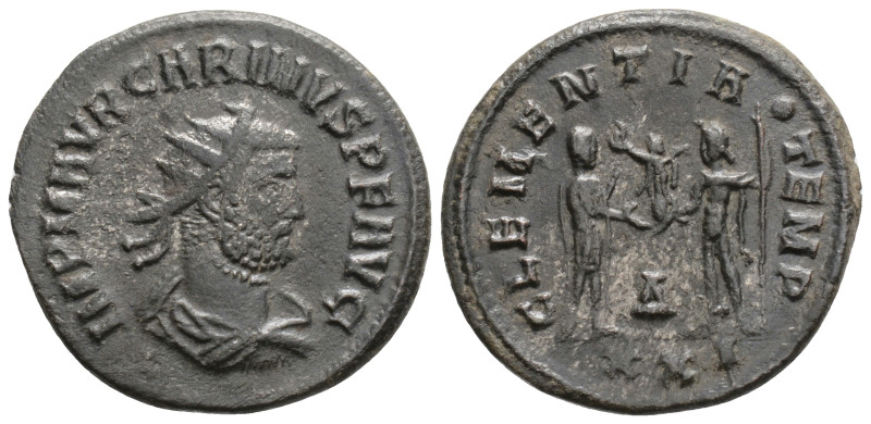 Roman Imperial
Carinus, as Caesar, Æ Antoninianus. Cyzicus, AD 282-283. 3.7 g, 2...