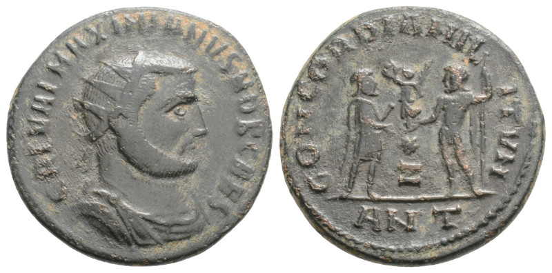 Maximianus, 286-305. Radiate Fraction (Bronze, 20 mm, 3,1 g,