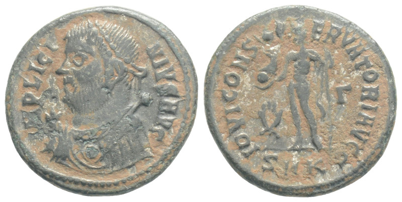 Roman Imperial
Licinius I AD 308-324. Heraclea. Follis Æ, 2,6 g. 18,7 mm.