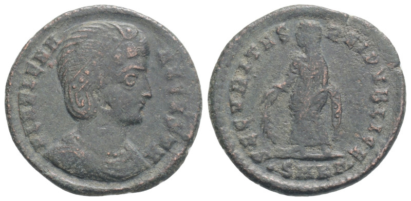 Roman Imperial
Helena. Augusta (328-329 AD). Antioch, AE Follis (19,8 mm 2,4 g)