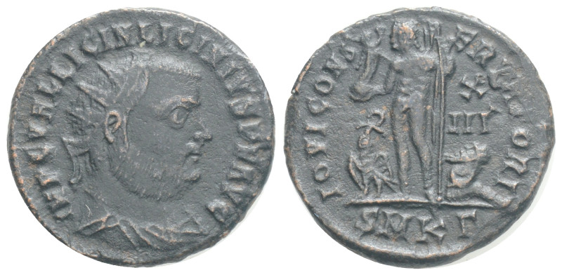 Roman Imperial, Licinius I AD 308-324. Antioch. Follis Æ, 3,4 g. 19,3 mm.