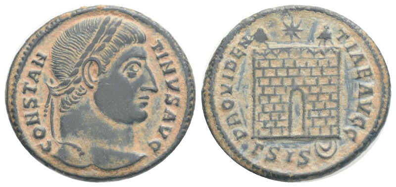 Roman Imperial
Constantinus I the Great AD 306-337. Siscia. Follis Æ, 2,8 g. 19,...