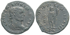 Constantius I, 305-306 Follis Lugdunum circa 305-306, Æ 26,9 mm., 9,2 g