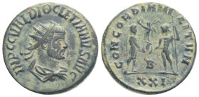 Diocletian BI Antoninianus. Heraclea, AD 288-289. (4,2 Gr. 21,3 mm.)