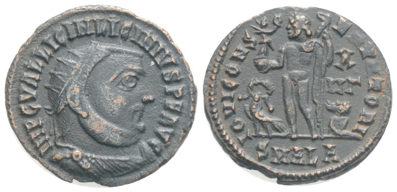 Roman Imperial, Licinius I AD 308-324. Antioch. Follis Æ, 3,1 g. 19,9 mm.