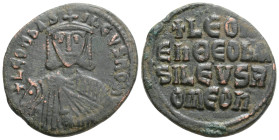 Byzantine, Leo VI the Wise. AD 886-912. Constantinople, Follis Æ, 26,5 mm., 7 g.