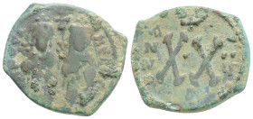 Byzantine coins, AE Follis, 4,4 g. 22,4 mm.