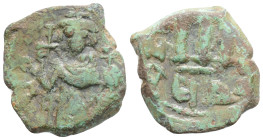 Byzantine coins, AE Follis, 4,4 g. 21,5 mm.