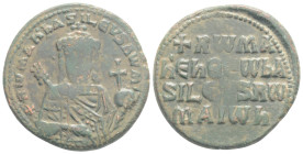 Byzantine
Constantine VII Porphyrogenitus, with Romanus I (913-959.AD) Constantinople AE Follis (26,1 mm, 3,5 g)