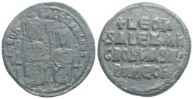 Byzantine, LEON VI. 886-912. AE-Follis 27,7 mm 7,3 g.