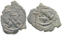 Byzantine coins, AE Follis, 2,9 g. 27,3 mm.