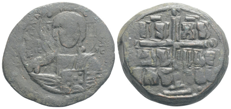 ANONYMOUS FOLLES. Class B. Attributed to Romanus III (1028-1034). 9,8 g. 27,7