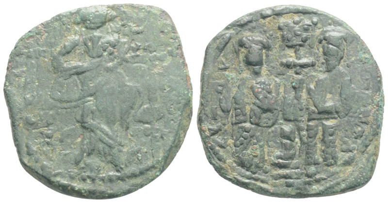 Byzantine, Constantine X Ducas and Eudocia (1059-1067 AD) Constantinople, AE Fol...