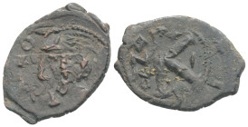 Byzantine coins, AE Follis, 3,2 g. 24 mm.