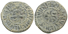 Medieval, Armenia, Cilician Armenia, Royal, Hetoum I (1226-1270 AD) AE, 4,8 g. 24,8 mm.