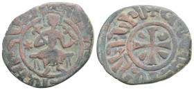 Medieval Armenia, Hetoum I (1226-1270 AD) AE (23,2 mm,3,8 g)