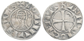 Medieval Crusaders, Antioch, Bohémond III (1163-1201 AD) AR Denier (19,7 mm, 0.93 g)