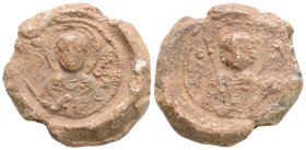 Byzantine Lead Seal, 14,3 g. 26,6 mm.