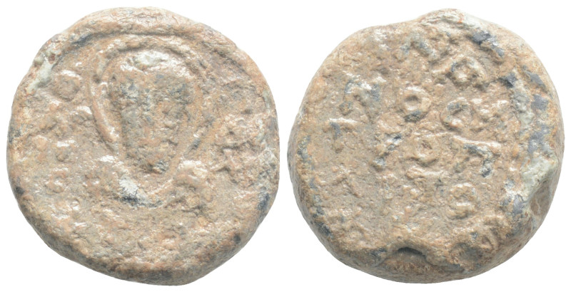 Byzantine Lead Seal, 13,2 g. 20,9 mm.