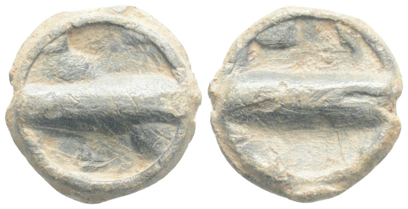 Byzantine Lead Seal, 4,9 g. 18 mm.