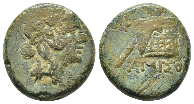 Pontos, Amisos. Under Mithradates VI Eupator. Ca. 85-65 B.C. Æ (20mm, 8.33 g). H...