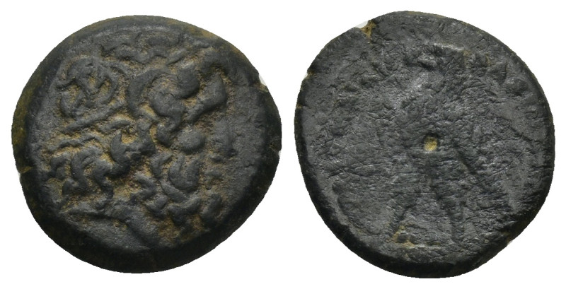 PTOLEMAIC KINGS OF EGYPT. Ptolemy III Euergetes (246-221 BC). Ae Chalkous. (15mm...