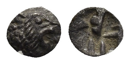 KINGS of LYDIA. Kroisos. Circa 564/53-550/39 BC. AR Forty-eighth Stater (5mm, 0....