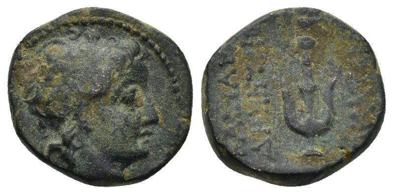 SELEUKID KINGS of SYRIA. Demetrios II Nikator. First reign, 146-138 BC. Æ (15mm,...