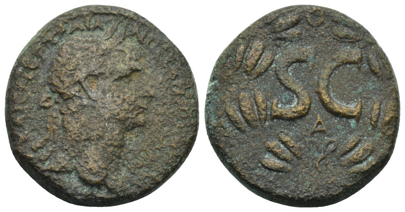 SYRIA, Seleucis and Pieria. Antioch. Trajan. AD 98-117. Æ As (25mm, 17.0 g). Str...