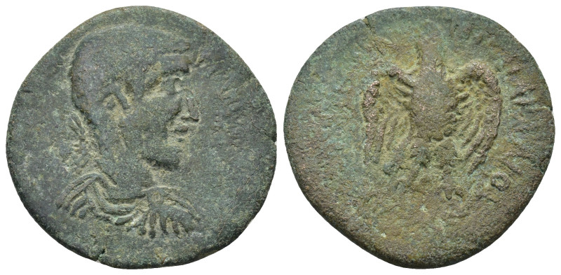 CILICIA, Antioch. Trajan Decius. 249-251 AD. Laureate, draped, and cuirassed bus...