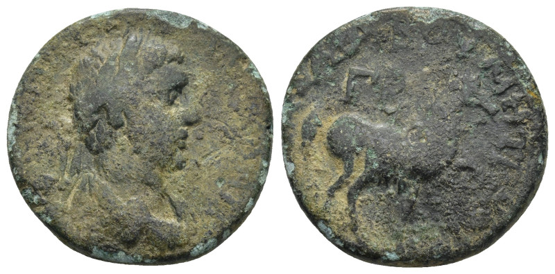 CILICIA. Anazarbus. Severus Alexander, 222-235. (11.53 Gr. 24mm.) 
 Laureate and...