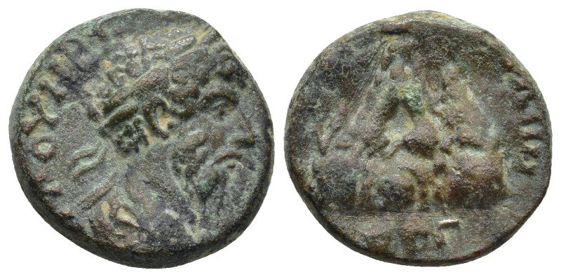 CAPPADOCIA, Caesarea-Eusebia. Marcus Aurelius. AD 161-180. AE (8.06 Gr. 19mm.). ...