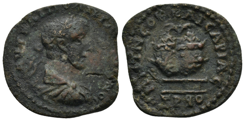 Pontos. Neocaesarea. Gallienus AD 253-268. Bronze Æ (29mm, 8.16 g). AVT K ΠO ΛIK...