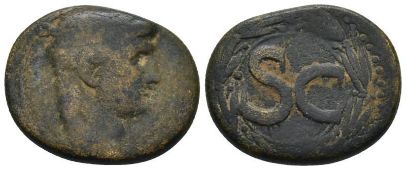 SYRIA, Seleucis and Pieria. Antioch. Nero, 54-68. Ae (27mm, 13.76 g). Laureate h...