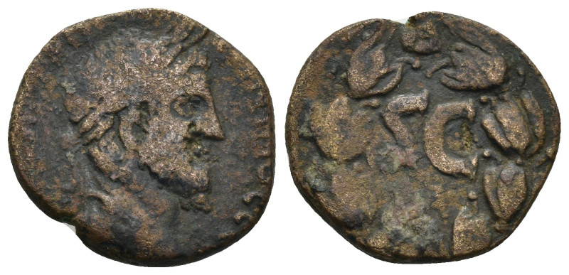 SYRIA, Seleucis and Pieria. Antioch . Antoninus Pius. AD 138-161. Æ As (21mm, 5....