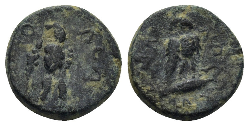 Phrygia. Synnada. Pseudo-autonomous issue . Time of Tiberius, AD 14-37. AE (2.7 ...