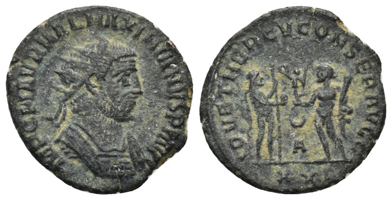 Maximianus. First reign, AD 286-305. Antoninianus (19mm, 3.2 g). Antioch mint. S...