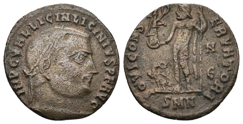 LICINIUS I. 308-324 AD. Æ Follis (20mm, 2.53 g). Nicomedia mint. Struck 313-317 ...