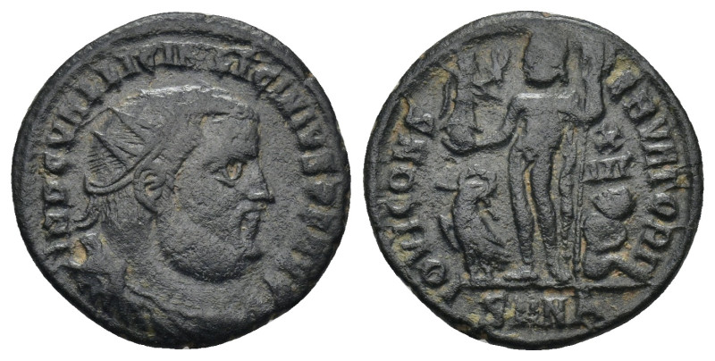 Licinius I. A.D. 308-324. AE follis (19mm, 3.0 g). Heraclea mint, IMP C VAL LICI...