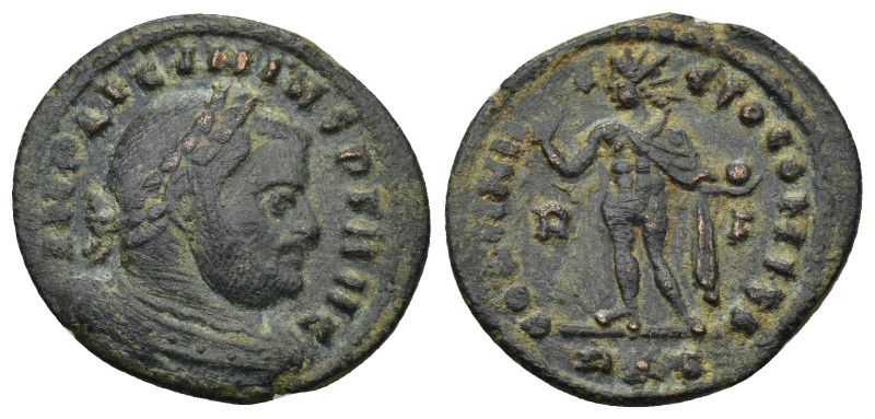 Licinius I (308-324). Æ Follis (19mm, 2.9 g). Rome, 314. Laureate and cuirassed ...