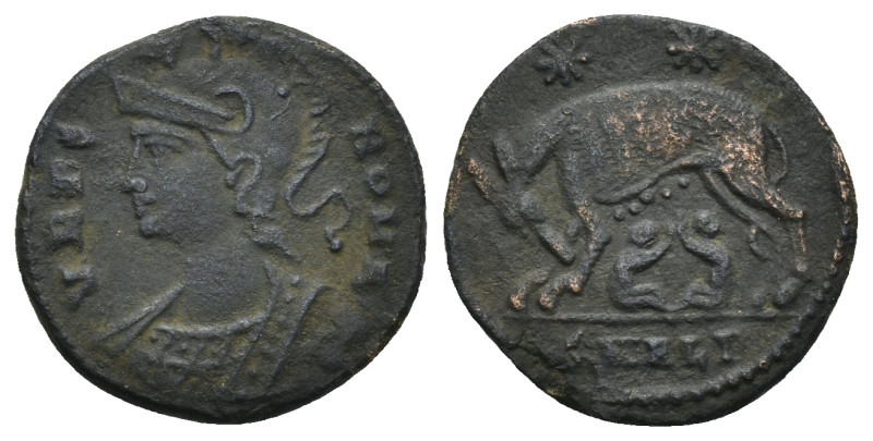 City Commemorative Æ (17mm, 2.17 g) . Struck under Constantine I. Alexandria, AD...