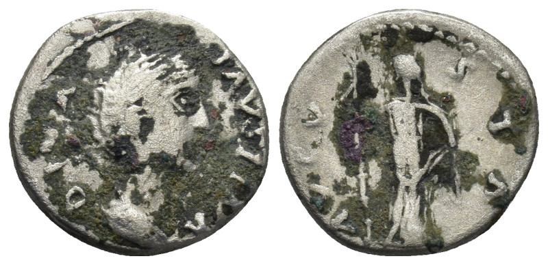 Diva Faustina Senior, died 140/1. Denarius (2.92 Gr. 17mm) 
Draped bust of the d...