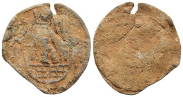 Uncertain lead seal (8.08 Gr. 30mm.)