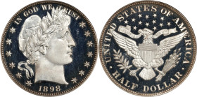 1898 Barber Half Dollar. Proof-66 Deep Cameo (PCGS).
One of several truly memorable Proof Barber half dollars that we have offered in recent years, t...
