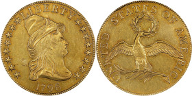 1796 Capped Bust Right Eagle. BD-1, Taraszka-6, the only known dies. Rarity-4. AU-50 (PCGS).
Our multiple offerings in this sale notwithstanding, the...