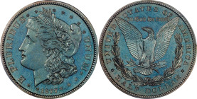 1877 Pattern Morgan Half Dollar. Judd-1510, Pollock-1674. Rarity-7+. Silver. Reeded Edge. Proof-65 (PCGS).
Obv: A head of Liberty faces left with the...