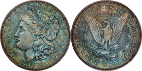 1878 Pattern Morgan Standard Dollar. Judd-1550b, Pollock-1724. Rarity-6+. Copper. Reeded Edge. Proof-66 BN (PCGS). CAC.
Obv: Essentially the same des...