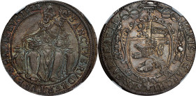 AUSTRIA. Salzburg. Taler, 1622. Salzburg Mint. Paris von Lodron. NGC MS-64.
Dav-3497; KM-61. Quite enchanting and captivating, this specimen is surpa...
